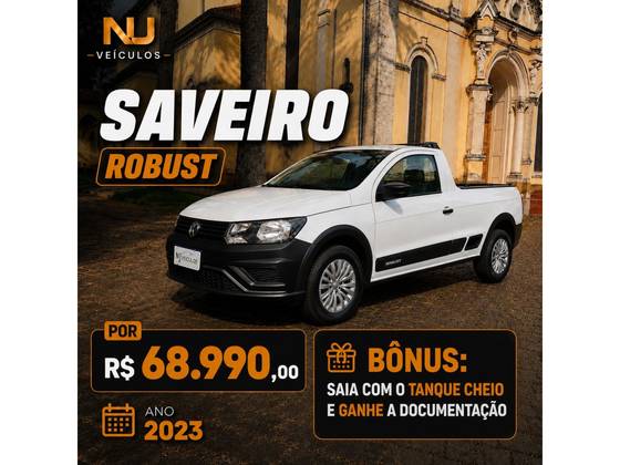 VOLKSWAGEN SAVEIRO 1.6 MSI ROBUST CD 16V FLEX 2P MANUAL VOLKSWAGEN SAVEIRO 1.6 MSI ROBUST CD 16V FLEX 2P MANUAL